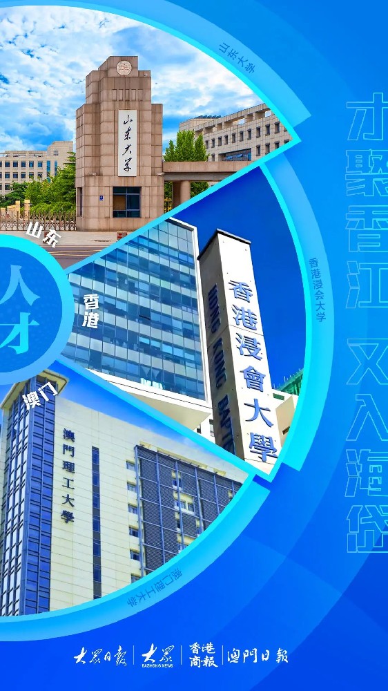 “才、智、融、通、味、来”！六个关键字读懂鲁港澳！
